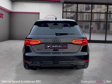 Audi rs3 sportback 2.5 tfsi 400 s tronic 7 quattro / suivi complet audi occasion simplicicar lille  simplicicar simplicibike...