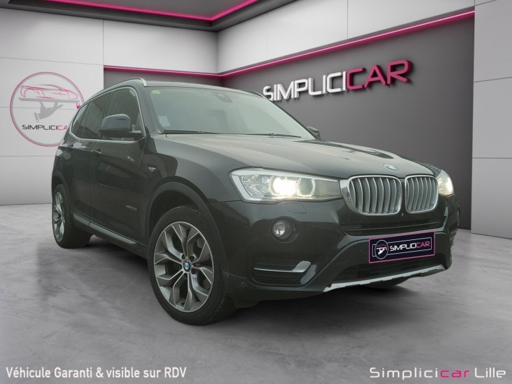 Bmw x3 f25 lci xdrive20d 190ch xline a occasion simplicicar lille  simplicicar simplicibike france