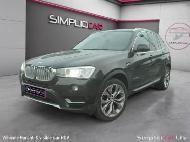 Bmw x3 f25 lci xdrive20d 190ch xline a occasion simplicicar lille  simplicicar simplicibike france