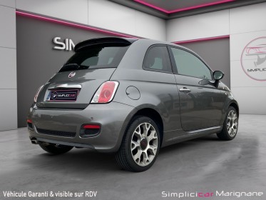 Fiat 500 s 1.2 8v 69 ch radar ar / distribution ok - garantie 12 mois - occasion simplicicar marignane  simplicicar...