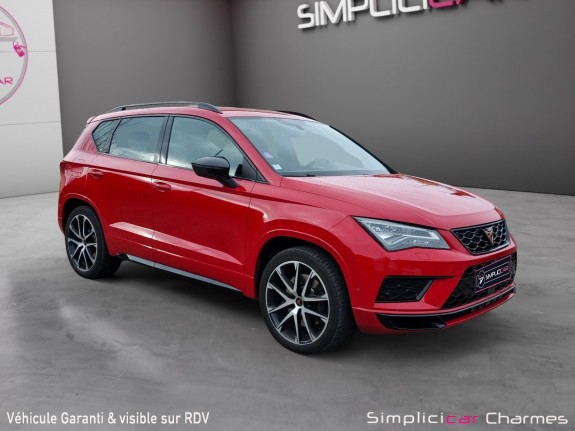 Cupra ateca 2.0 tsi 4drive 300 ch, suv puissant origine france garantie 12 mois pas de malus occasion simplicicar charmes...