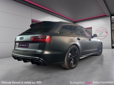 Audi rs6 avant v8 4.0tfsi 560ch toutes options toit ouvrant affichage tÊte haute sieges Électriques malus payé occasion...