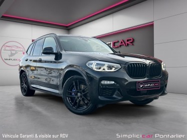 Bmw x3 g01 m40i xdrive reprogrammé éthanol 354ch bva8 toit ouvrant occasion simplicicar pontarlier simplicicar simplicibike...