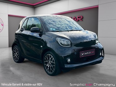 Smart fortwo coupe eq 82 ch prime - sièges cuir chauffant - caméra et radar de recul - gps - toit panoramique occasion...