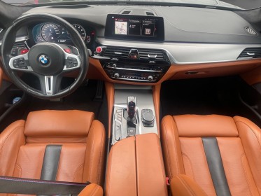 Bmw m5 f90 toit ouvrant / sieges chauffants ventiles massants / camera 360° / son bowers  wilkins / entretiens bmw occasion...