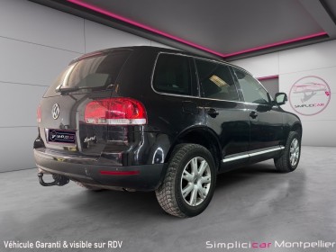 Volkswagen touareg 3.0 v6 tdi carat pack luxe tiptronic a occasion montpellier (34) simplicicar simplicibike france