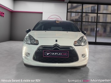 Citroen ds3 e-hdi 90 airdream so chic bmp6 courroie neuve occasion montpellier (34) simplicicar simplicibike france