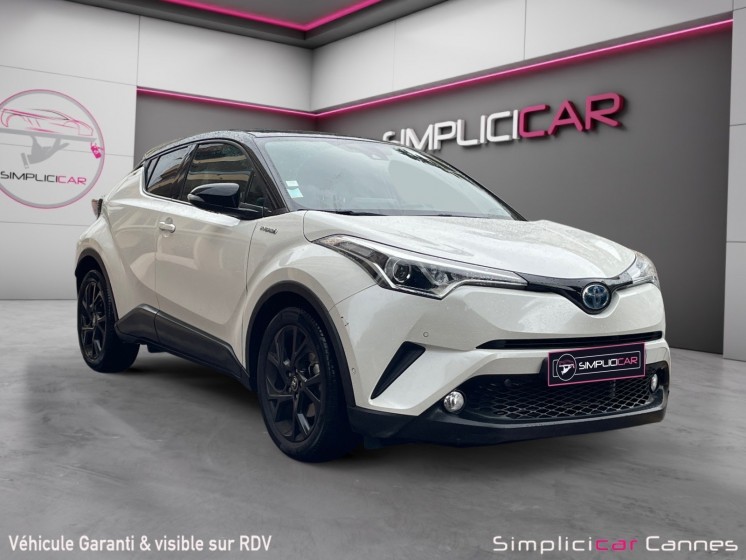 Toyota c-hr hybride 122h graphic occasion cannes (06) simplicicar simplicibike france