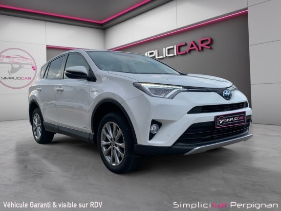 Toyota rav4 hybride 2018 197ch awd 4x4 dynamic edition garantie constructeur hayon élec/démarrage sans clefs/caméra...