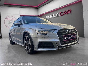 Audi a3 sportback 1.5 tfsi cod 150 s tronic 7 s line, toit ouvrant, climatisation bizone park assist. garantie 12 mois...