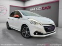 Peugeot 208 roland garros 1.6 100ch - toit pano  - camera - blanc mate - occasion simplicicar compiegne simplicicar...