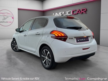 Peugeot 208 roland garros 1.6 100ch - toit pano  - camera - blanc mate - occasion simplicicar compiegne simplicicar...