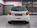 Peugeot 208 roland garros 1.6 100ch - toit pano  - camera - blanc mate - occasion simplicicar compiegne simplicicar...