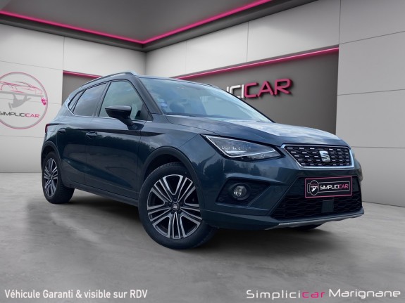 Seat arona 1.0 ecotsi 115 ch dsg7 xcellence camera/carplay/attelage - garantie 12 mois - occasion simplicicar marignane ...