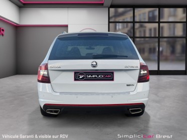 Skoda octavia combi 2.0 tdi 184 ch cr fap dsg6 rs - attelage - distri ok occasion simplicicar brest simplicicar simplicibike...