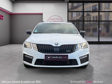 Skoda octavia combi 2.0 tdi 184 ch cr fap dsg6 rs - attelage - distri ok occasion simplicicar brest simplicicar simplicibike...