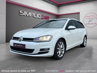 Volkswagen golf sw 2.0 tdi 150/carat/toit ouvrant/camera de recul/garantie 12 mois occasion simplicicar salon de provence...