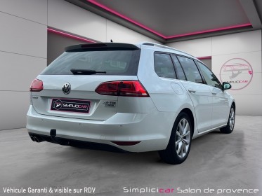 Volkswagen golf sw 2.0 tdi 150/carat/toit ouvrant/camera de recul/garantie 12 mois occasion simplicicar salon de provence...