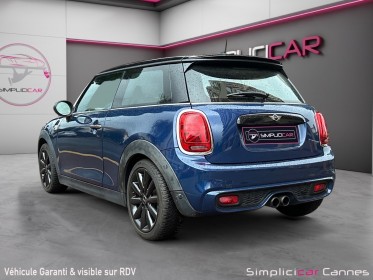 Mini hatch 3 portes f56 lci cooper s 192 ch bva7 finition john cooper works / toit ouvrant / garantie 1 an occasion cannes...