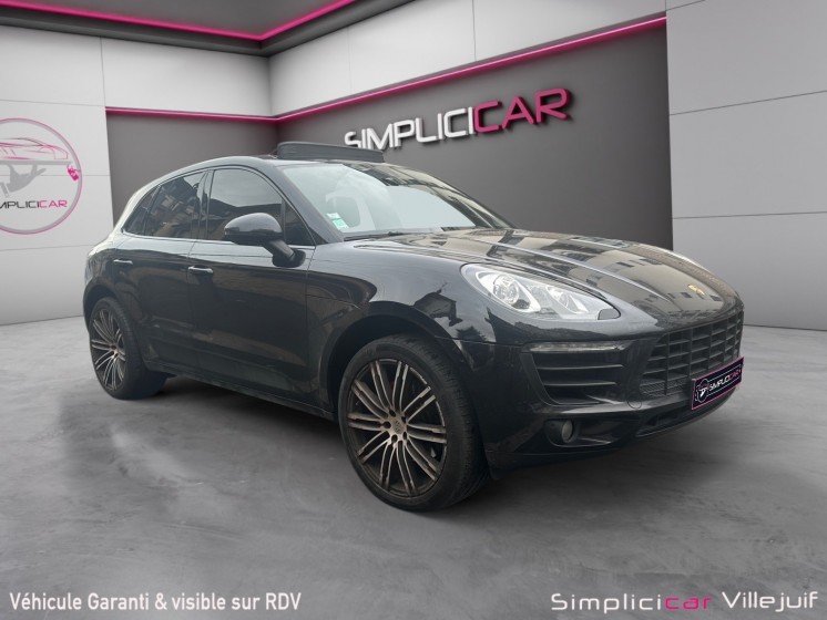 Porsche macan diesel 3.0 v6 258 ch s pdk, garantie 12 mois, camera de recul occasion simplicicar villejuif  simplicicar...