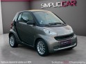 Smart fortwo passion 84 cv turbo faible kilométrage- sièges cuir chauffant - toit panoramique -jantes alu occasion...