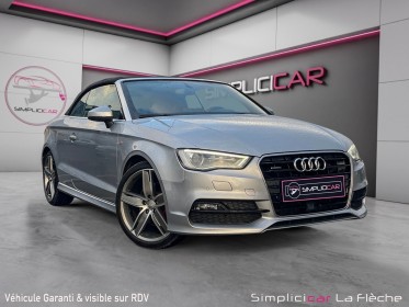 Audi a3 cabriolet 2.0 tdi 184cv s-line - bo - 19 - diamant occasion simplicicar la fleche simplicicar simplicibike france