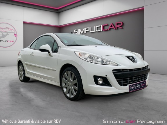 Peugeot 207 cc 1.6 vti 120ch féline garantie 12 mois occasion simplicicar perpignan  simplicicar simplicibike france