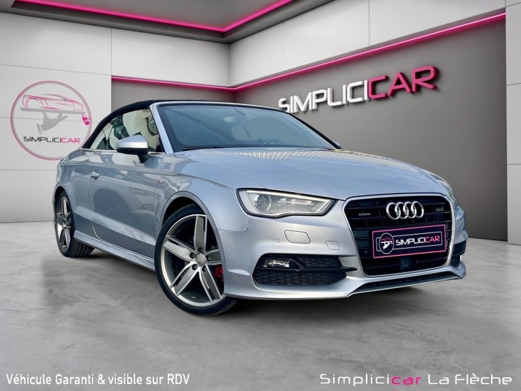 Audi a3 cabriolet 2.0 tdi 184cv s-line - bo - 19 - diamant occasion simplicicar la fleche simplicicar simplicibike france