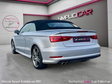 Audi a3 cabriolet 2.0 tdi 184cv s-line - bo - 19 - diamant occasion simplicicar la fleche simplicicar simplicibike france