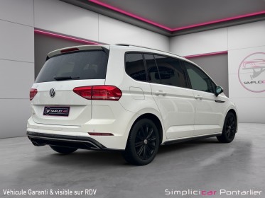 Volkswagen touran r-line 1.4 tsi 150 bmt  7places occasion simplicicar pontarlier simplicicar simplicibike france