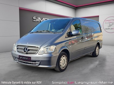 Mercedes vito fourgon 113 cdi 136ch 2.8 t long a occasion simplicicar lagny  simplicicar simplicibike france