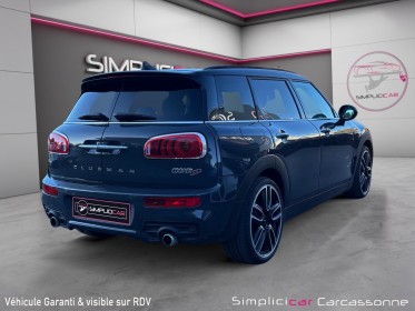 Mini clubman cooper sd 2.0 d all4 190 cv jcw occasion simplicicar carcassonne simplicicar simplicibike france