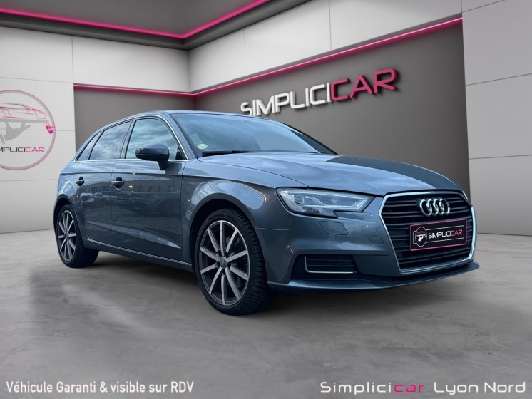 Audi a3 sportback 35 tdi 150 s tronic 7 design luxe occasion simplicicar lyon nord  simplicicar simplicibike france