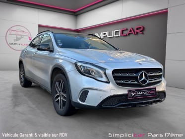 Mercedes classe gla 180 fascination 7-g dct a occasion paris 17ème (75)(porte maillot) simplicicar simplicibike france