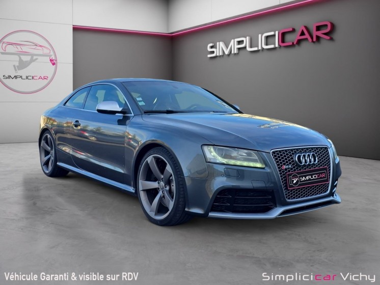 Audi rs5 v8 4.2 fsi 450 quattro s tronic 7 rs v garantie 12 mois occasion simplicicar vichy simplicicar simplicibike france