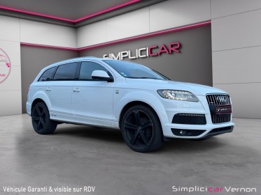 Audi q7 4.2 s line  7 places  jantes 22  garantie 12 mois occasion simplicicar vernon simplicicar simplicibike france