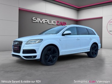 Audi q7 4.2 s line  7 places  jantes 22  garantie 12 mois occasion simplicicar vernon simplicicar simplicibike france