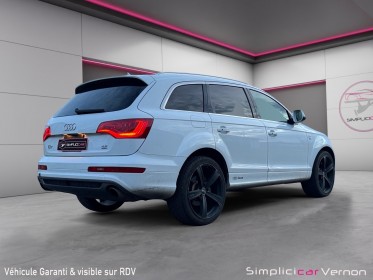 Audi q7 4.2 s line  7 places  jantes 22  garantie 12 mois occasion simplicicar vernon simplicicar simplicibike france