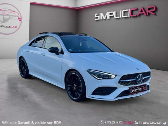 Mercedes cla coupe 200 7g-dct amg line - toit ouvrant - burmester 3d - multibeam - jante 19 - camera - pack ambiance led -......