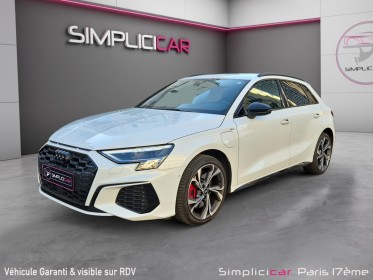 Audi a3 sportback 45 tfsie 245 s tronic 6 competition occasion paris 17ème (75)(porte maillot) simplicicar simplicibike france