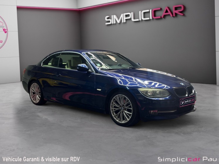 Bmw serie 3 cab e93 lci 320d 184 ch luxe a occasion simplicicar pau simplicicar simplicibike france