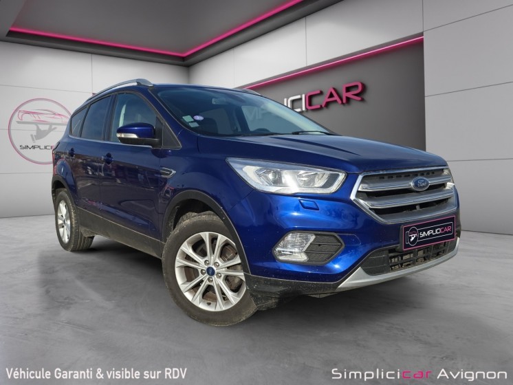 Ford kuga 150ch titanium aucun frais à prévoir-sièges av chauffants / bluetooth / gps / garantie 12 mois... occasion...