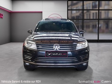 Volkswagen touareg 3.0 v6 tdi 262 bmt tiptronic 8 4motion r-line occasion simplicicar caen  simplicicar simplicibike france