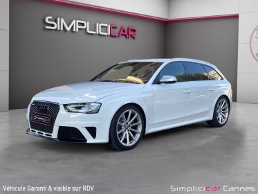 Audi rs4 avant v8 4.2 fsi 450 quattro s tronic 7 occasion cannes (06) simplicicar simplicibike france