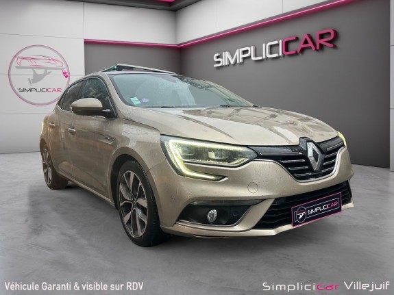 Renault megane iv berline tce 130 energy intens, caplay, caméra de recul, moteur changer, occasion simplicicar villejuif ...