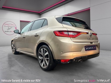 Renault megane iv berline tce 130 energy intens, caplay, caméra de recul, moteur changer, occasion simplicicar villejuif ...