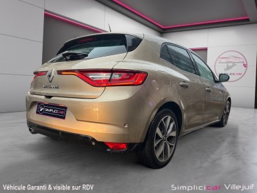 Renault megane iv berline tce 130 energy intens, caplay, caméra de recul, moteur changer, occasion simplicicar villejuif ...