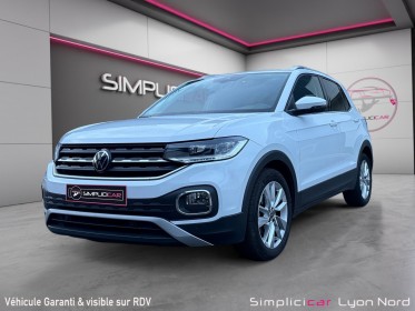 Volkswagen t-cross 1.0 tsi 110 start/stop dsg7 carat occasion simplicicar lyon nord  simplicicar simplicibike france