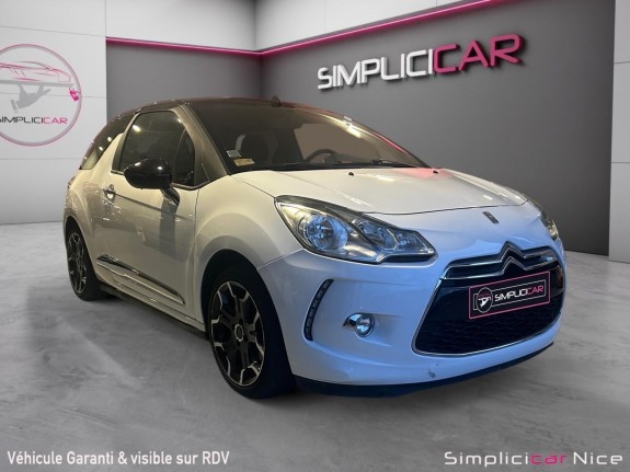 Citroen ds3 thp 155 sport chic occasion  simplicicar vaucresson nice - pfvauto simplicicar simplicibike france