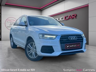 Audi q3 q3 2.0 tdi 184 ch s tronic 7 quattro s line occasion simplicicar frejus  simplicicar simplicibike france